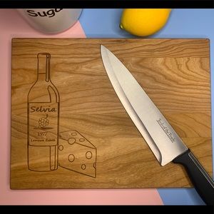 Personalized cutting board